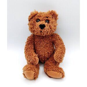The Stuffed Animal House Curly Critters Brambles Teddy Bear Plush 10"